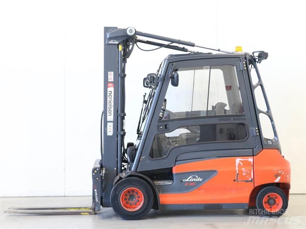 Linde E35L/387 전동 지게차