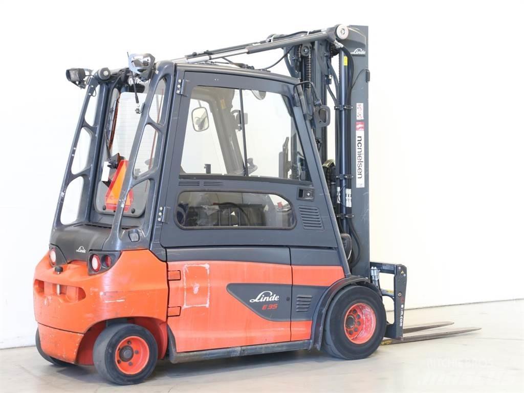Linde E35L/387 전동 지게차