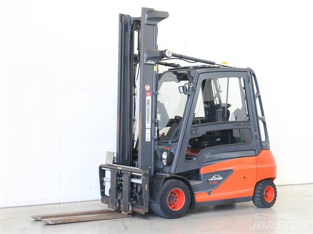 Linde E35L/387 전동 지게차