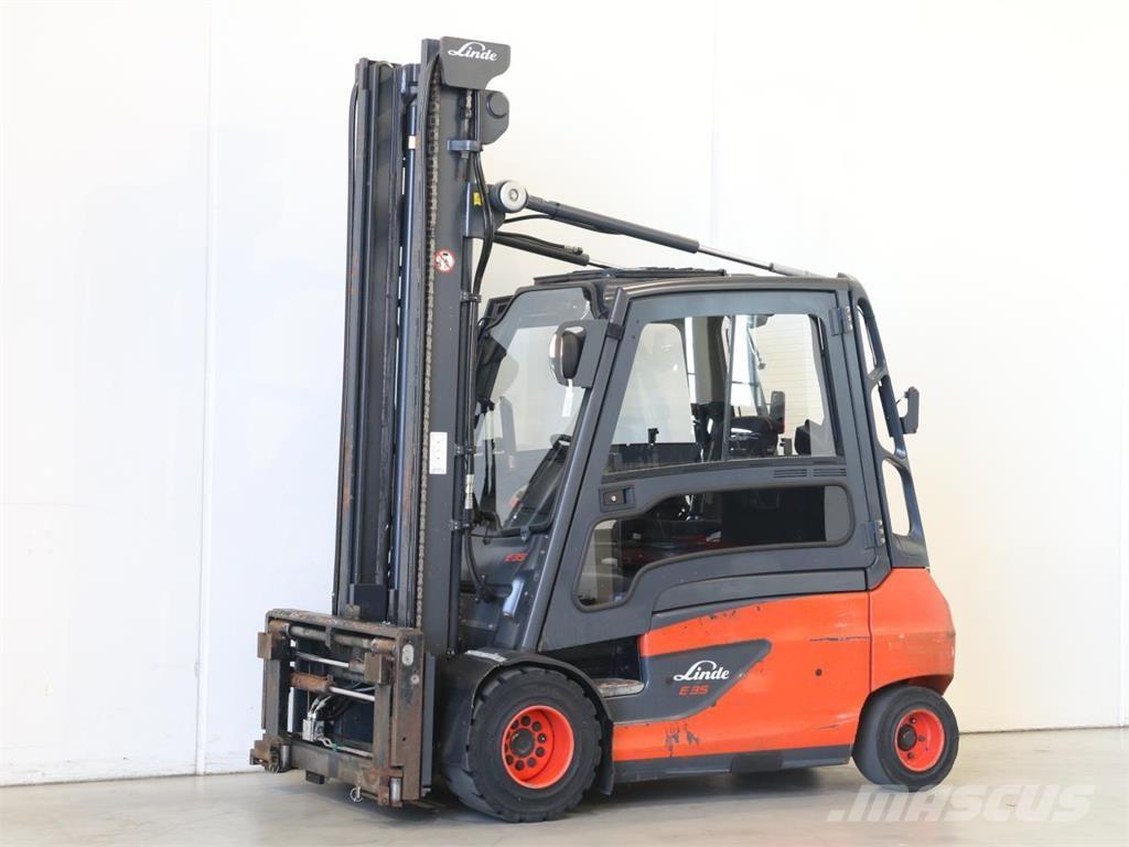 Linde E35L/387 전동 지게차