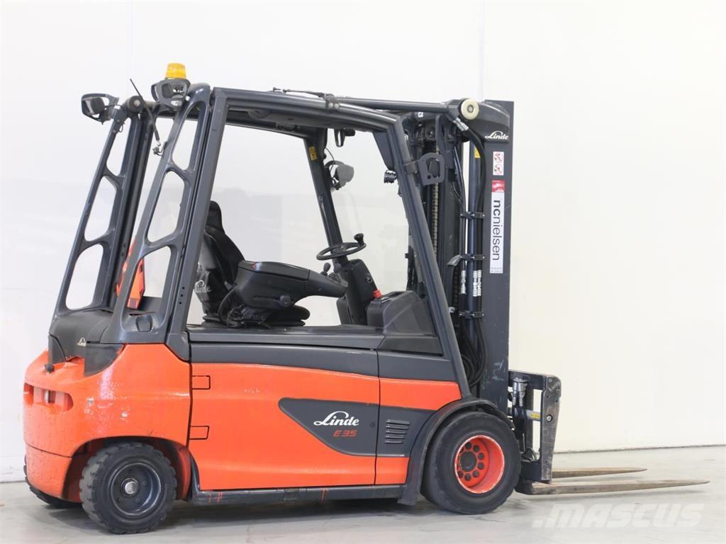 Linde E35L/387 전동 지게차