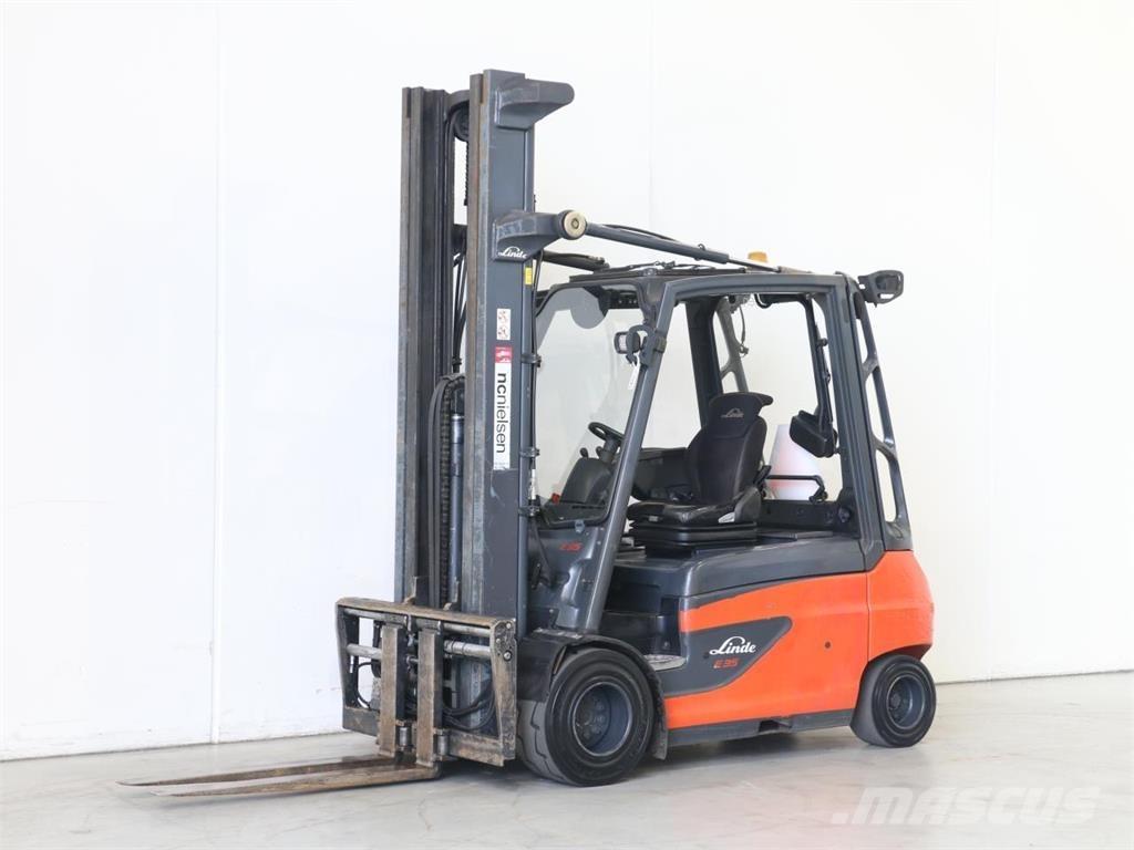 Linde E35L/387 전동 지게차