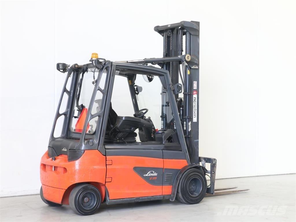 Linde E35L/387 전동 지게차