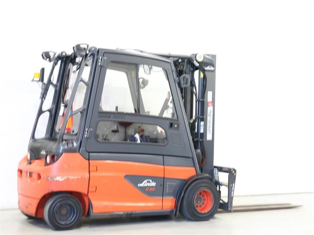 Linde E35L/387-01 전동 지게차