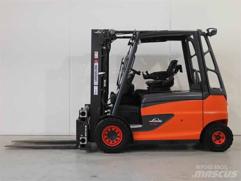 Linde E45/600HL/388 전동 지게차