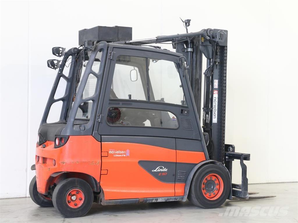 Linde E50HL/388 전동 지게차