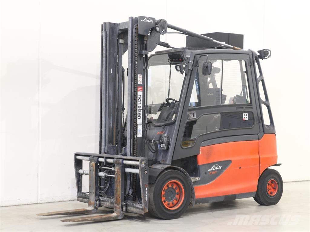 Linde E50HL/388 전동 지게차