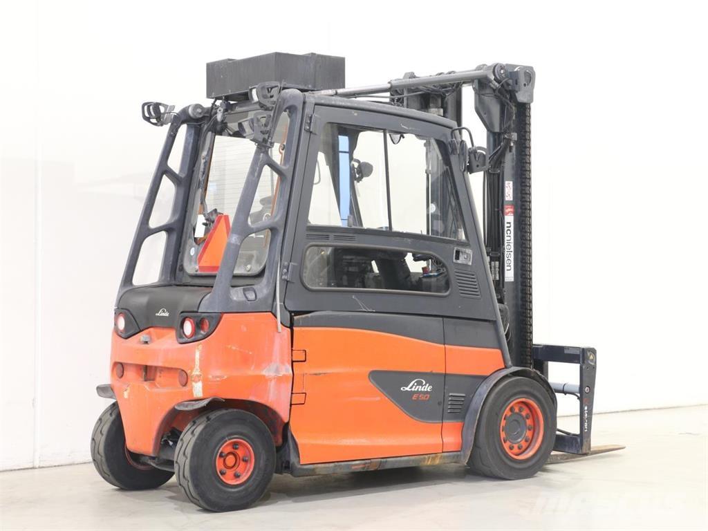 Linde E50HL/388 전동 지게차