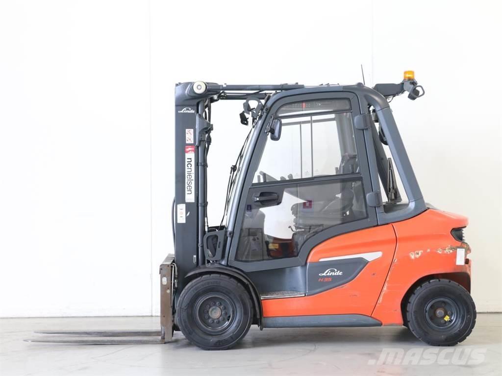 Linde H35D/1202-01 디젤 지게차