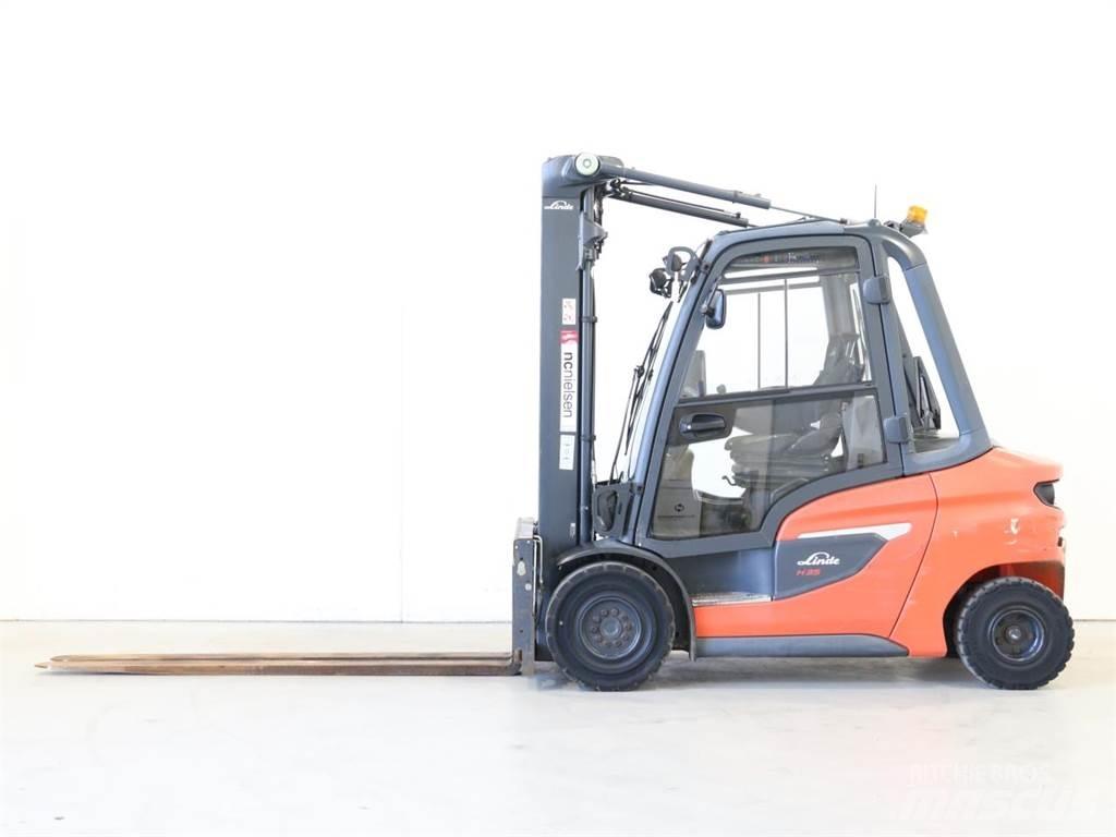 Linde H35D/1202-01 디젤 지게차