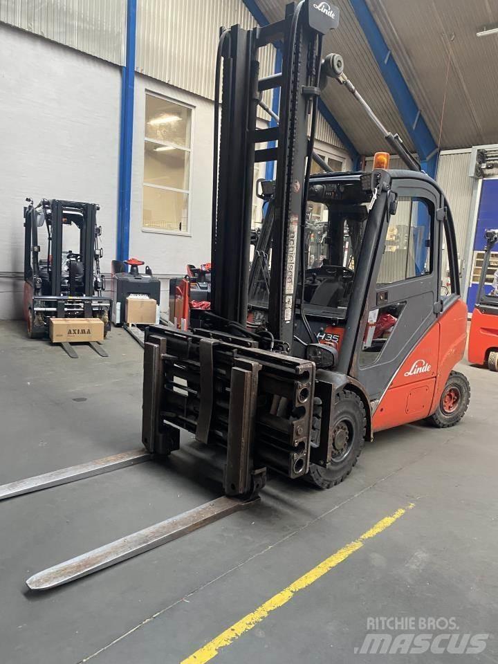 Linde H35D/393 디젤 지게차