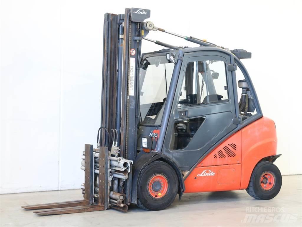 Linde H35D/393-01 디젤 지게차