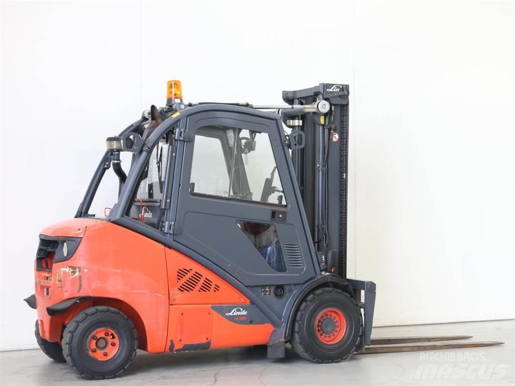 Linde H35D/393-02 디젤 지게차
