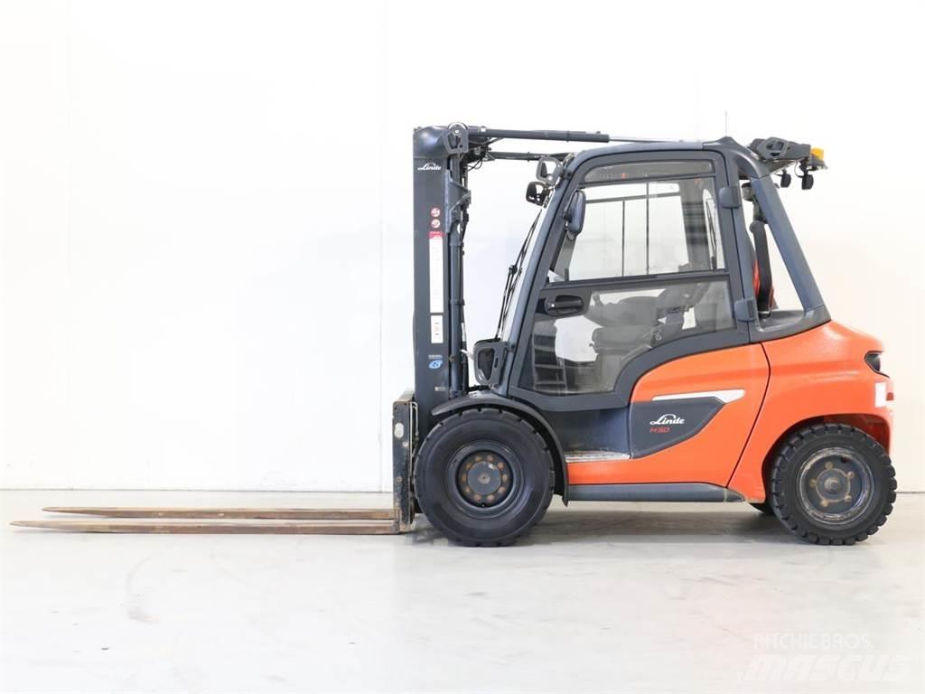 Linde H50D/1204-01 디젤 지게차