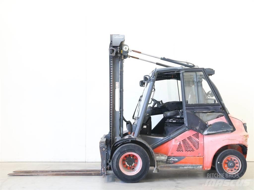 Linde H50D/394-02 디젤 지게차