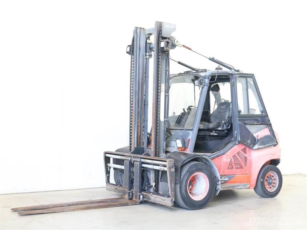 Linde H50D/394-02 디젤 지게차