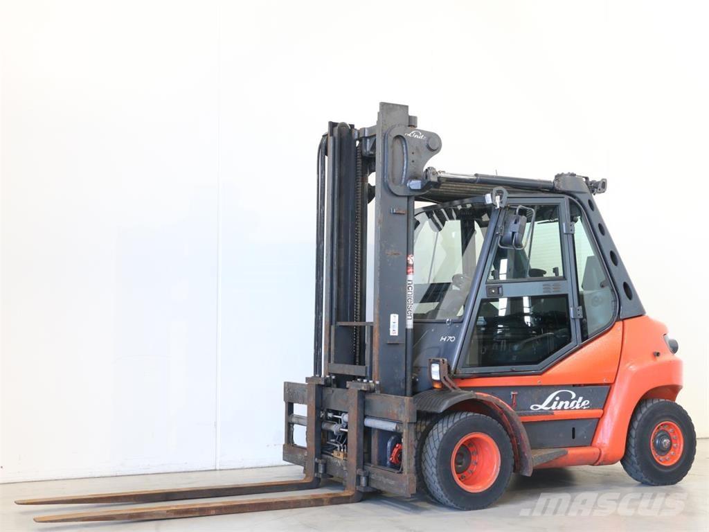 Linde H70D/396-01 디젤 지게차