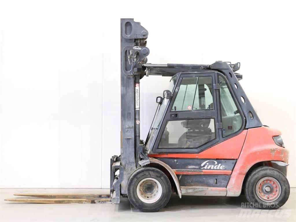 Linde H80D/396-01 디젤 지게차