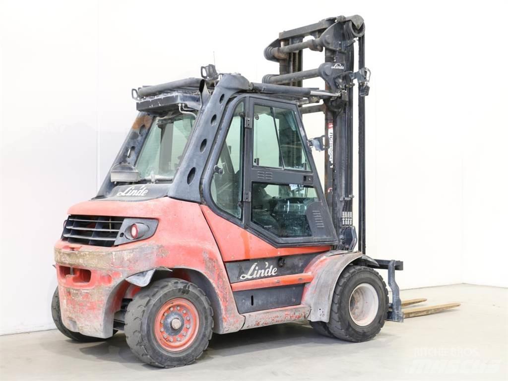 Linde H80D/396-01 디젤 지게차