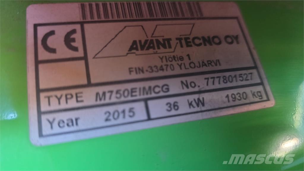 Avant 750 미니 로더