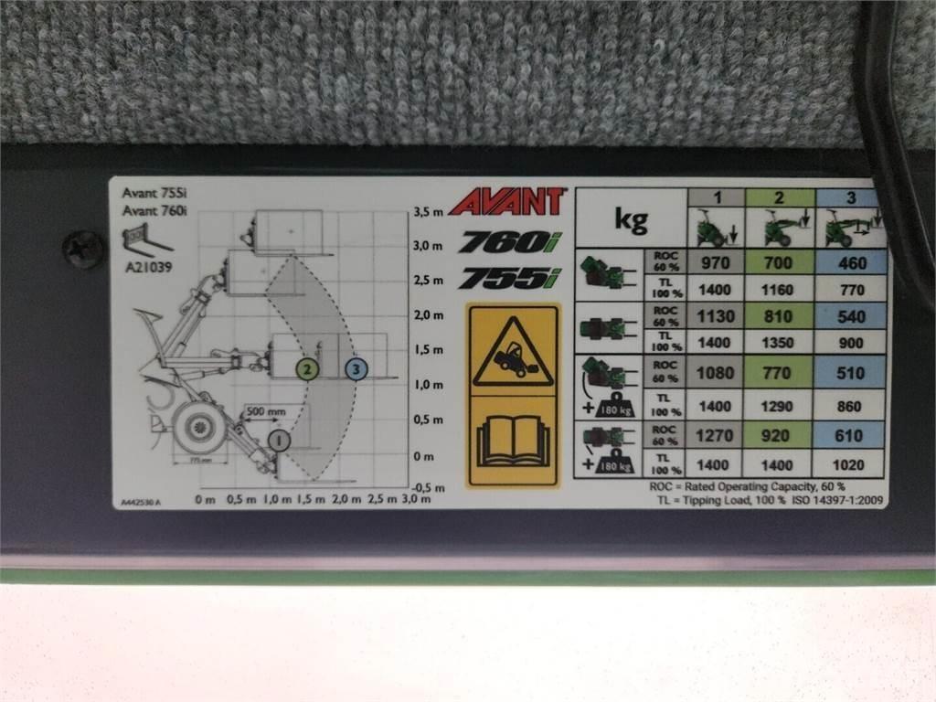 Avant 760i 미니 로더