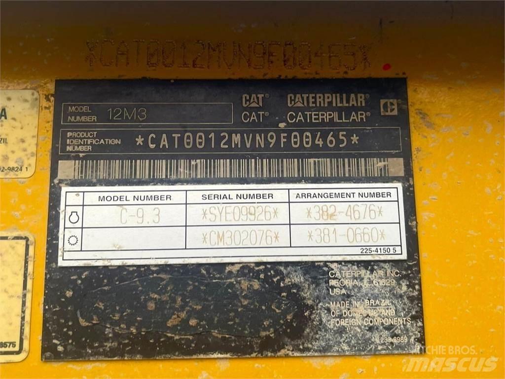 CAT 12M3 그레이더