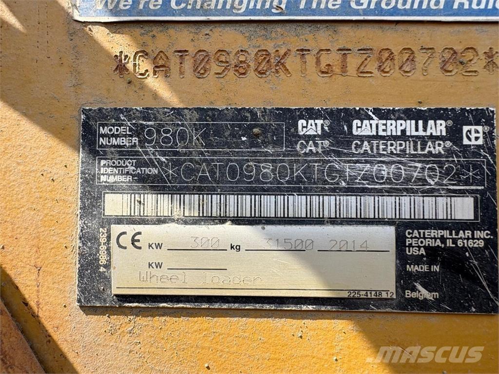 CAT 980 K  휠로우더