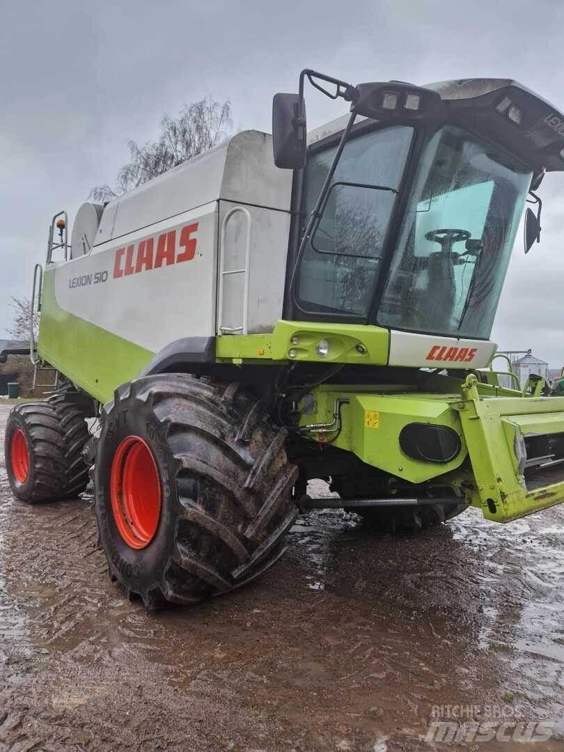 CLAAS LEXION 510 콤바인 수확기