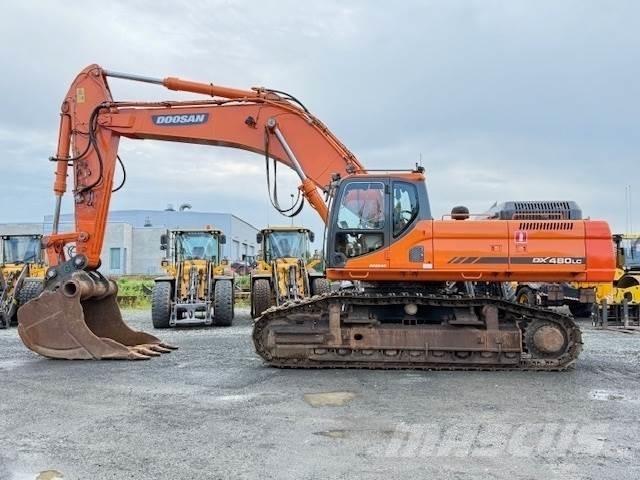 Doosan DX480LC 대형 굴삭기 29톤 이상
