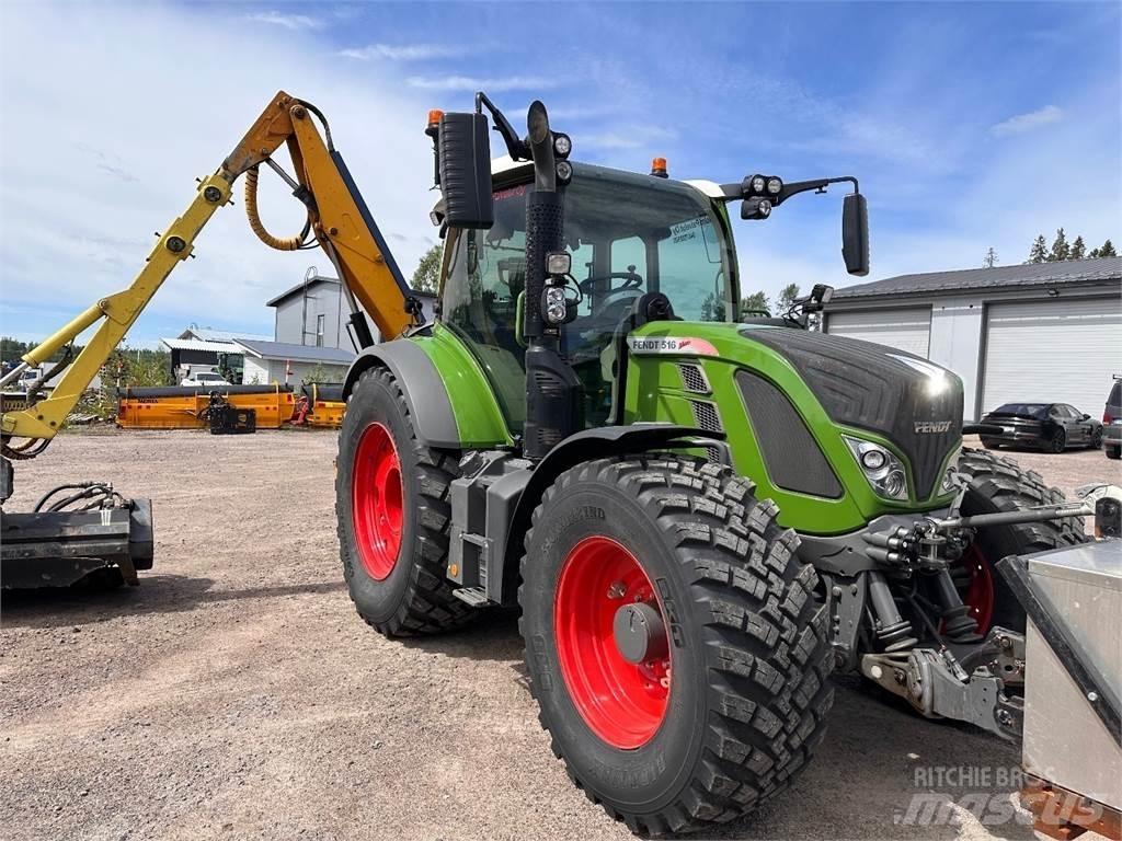 Fendt 516 VARIO 트랙터