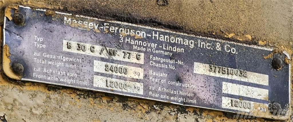 Hanomag 77C  휠로우더