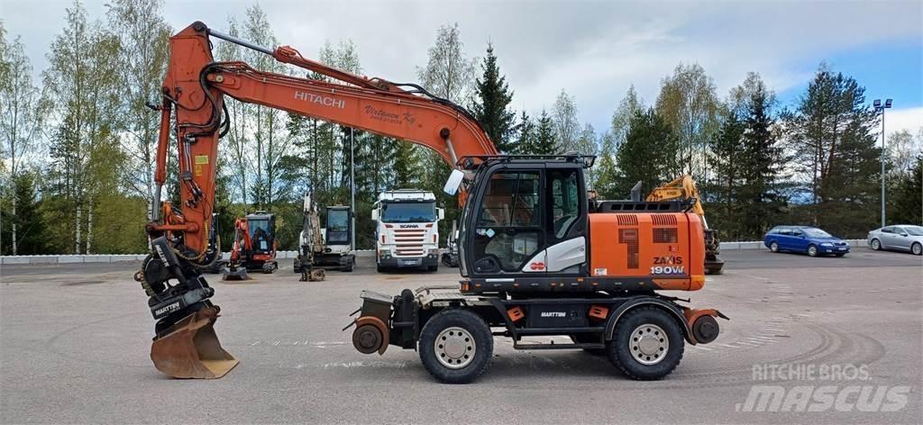 Hitachi ZX190W-6  휠 굴삭기