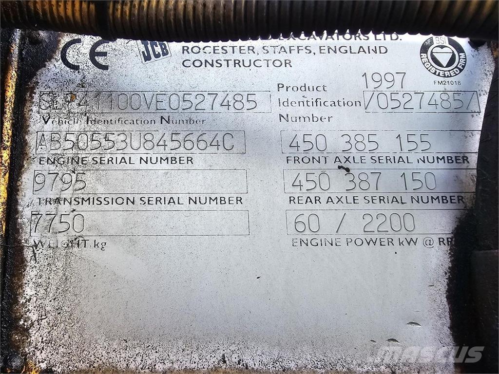 JCB 411  휠로우더