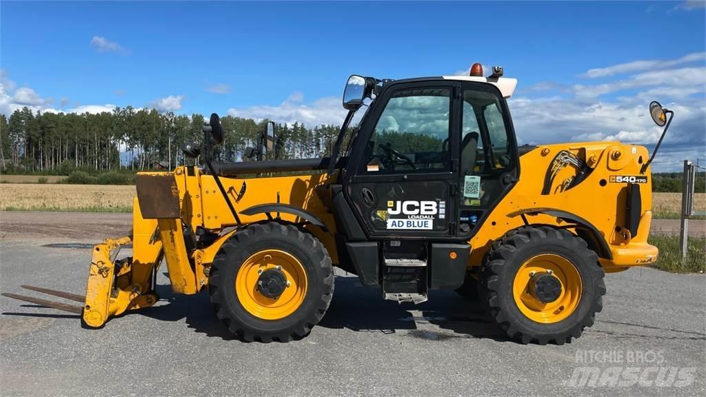 JCB 540-170 텔러 핸들러