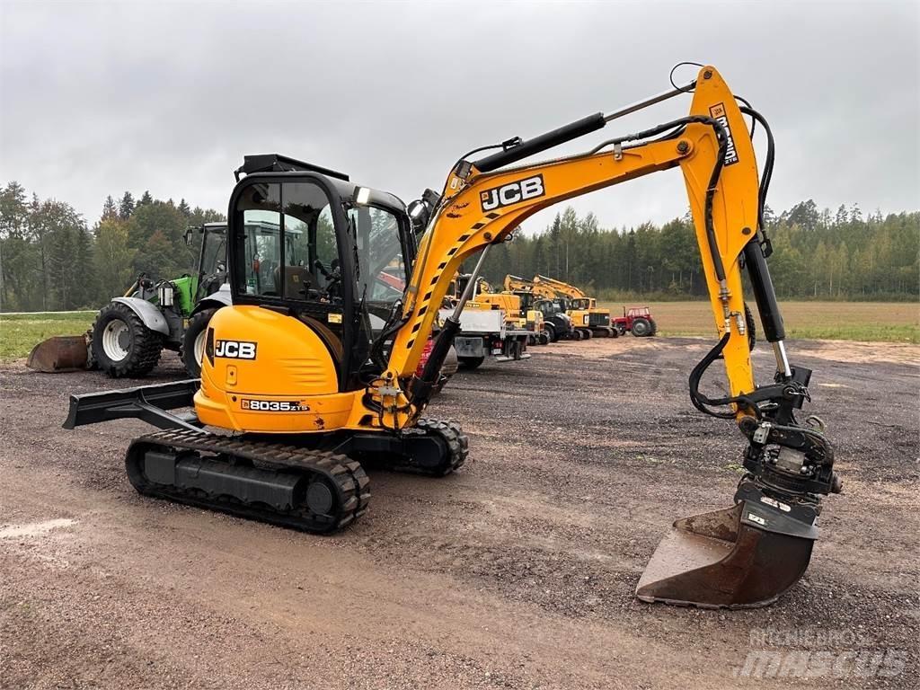 JCB 8035 ZTS 소형 굴삭기 7톤 미만