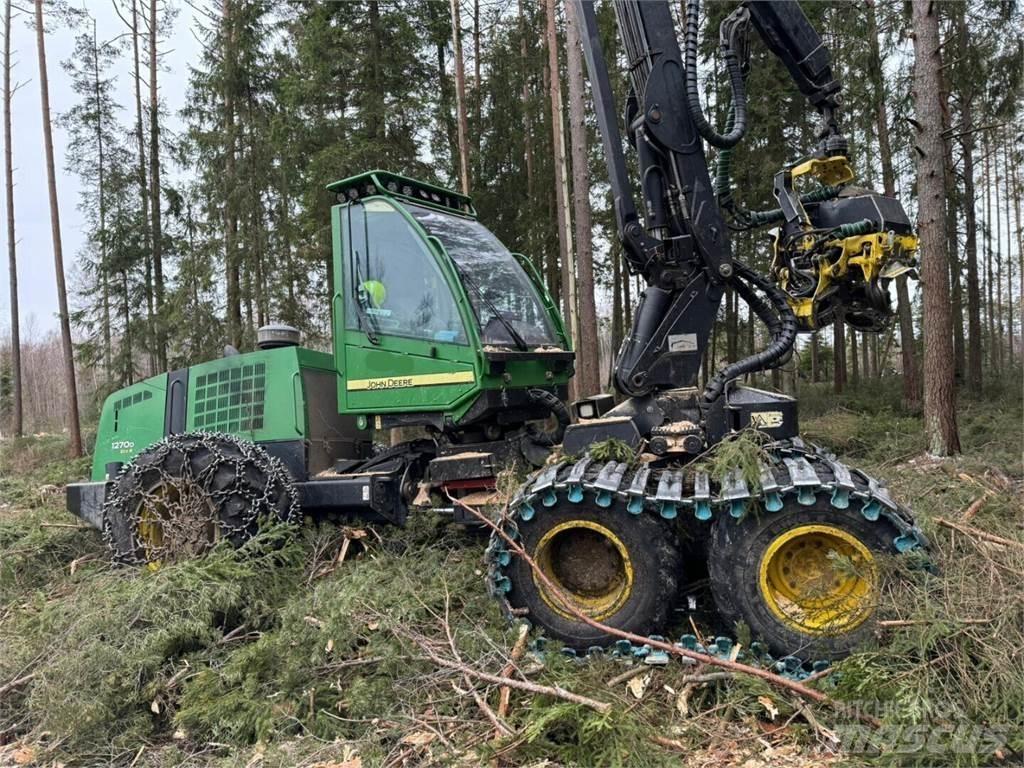 John Deere 1270D 원목 하베스터