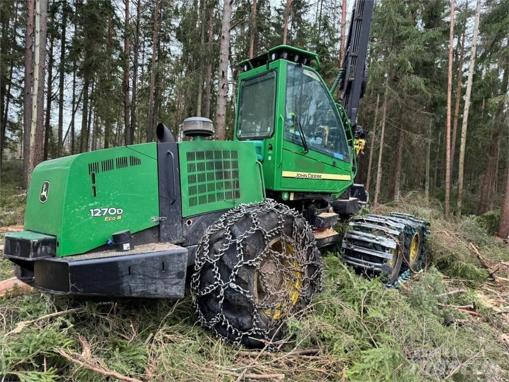 John Deere 1270D 원목 하베스터