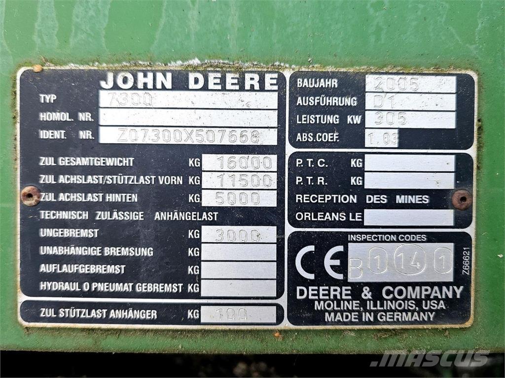John Deere 7300 농기계 - 기타