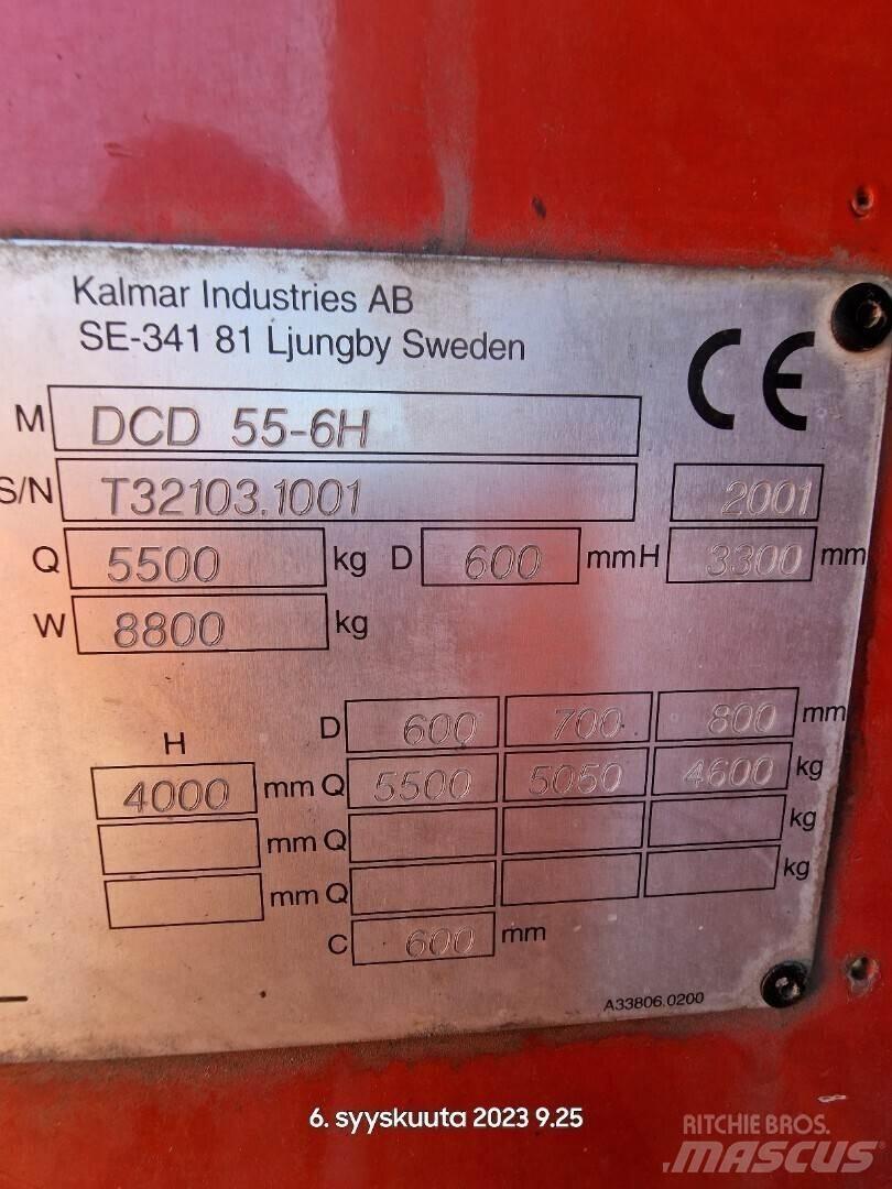 Kalmar DCD 55-6H 디젤 지게차