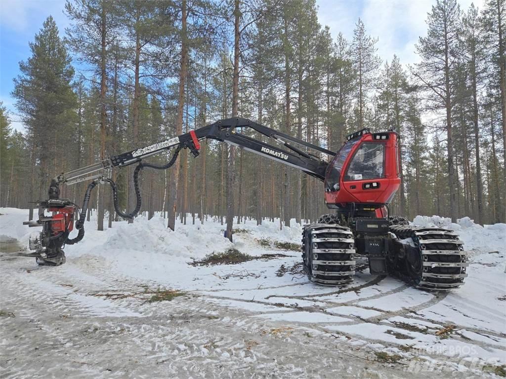 Komatsu 931 원목 하베스터