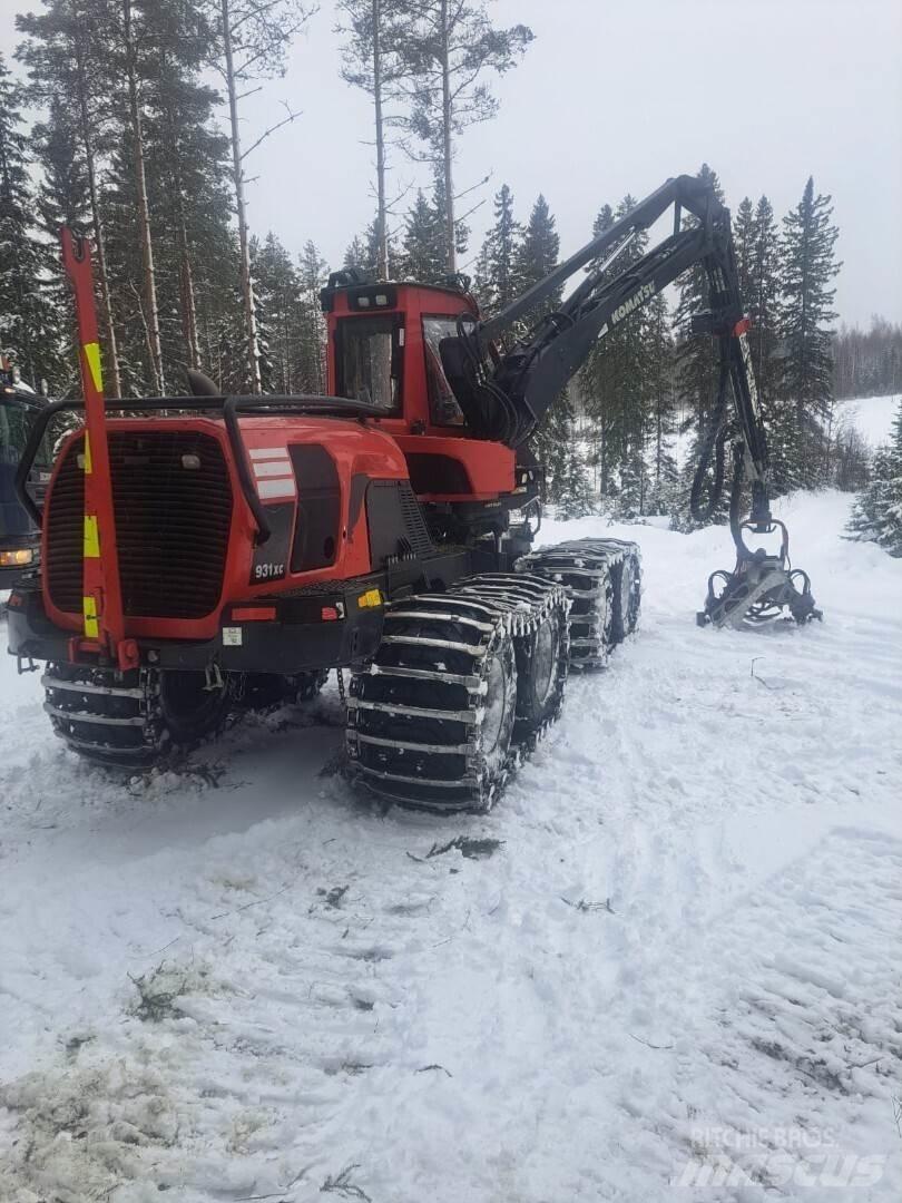Komatsu 931 xc 원목 하베스터