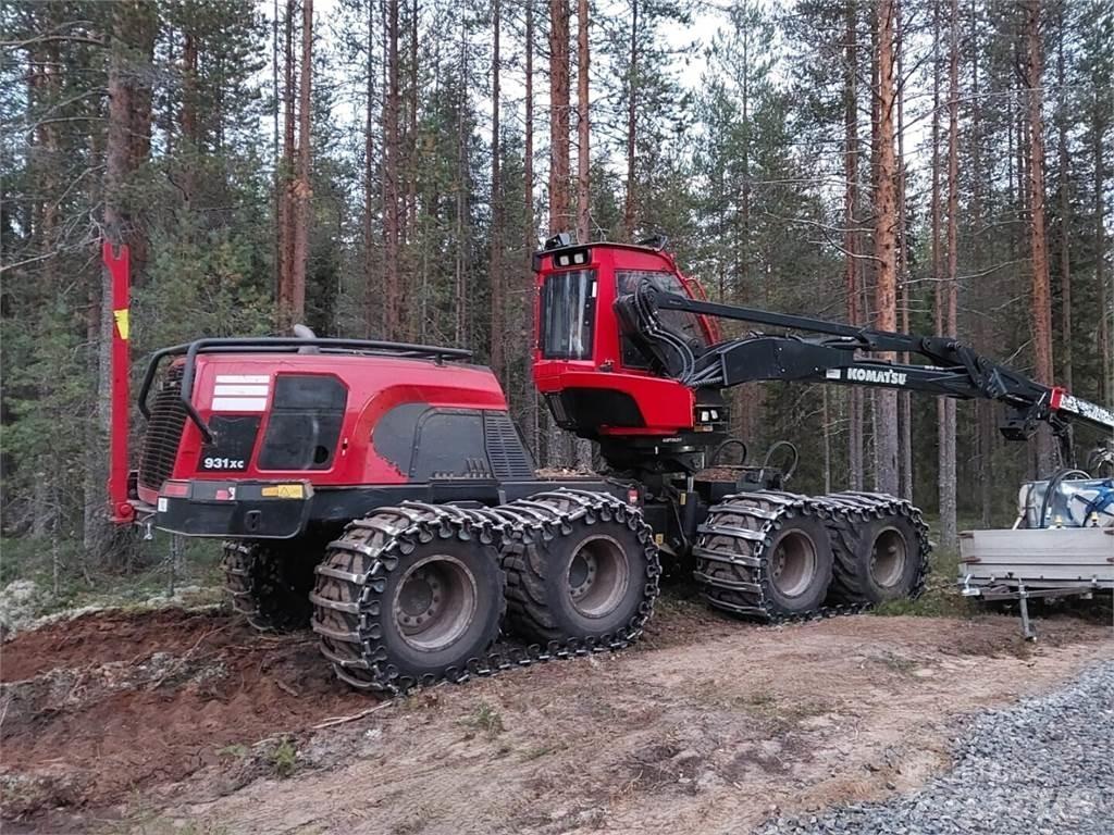 Komatsu 931 xc 원목 하베스터