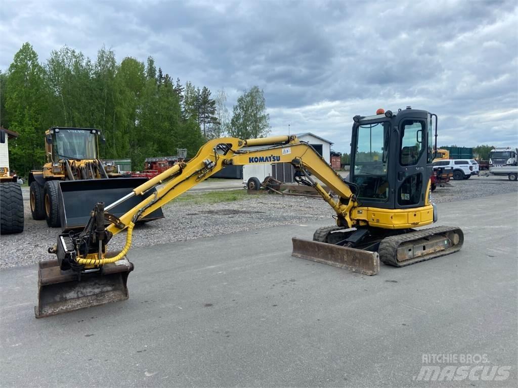 Komatsu PC 35MR-2 소형 굴삭기 7톤 미만