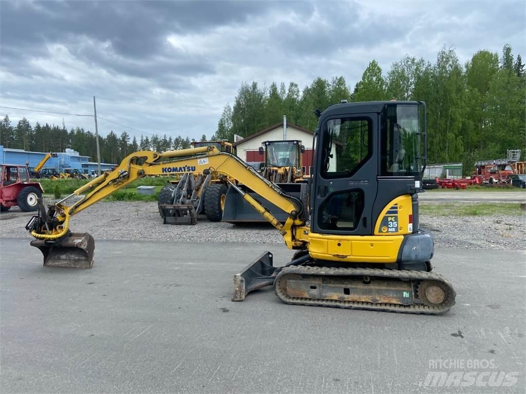 Komatsu PC 35MR-2 소형 굴삭기 7톤 미만