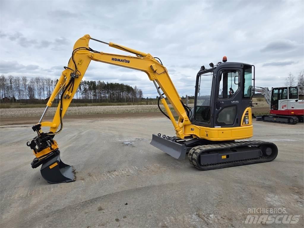 Komatsu PC50MR-2 소형 굴삭기 7톤 미만