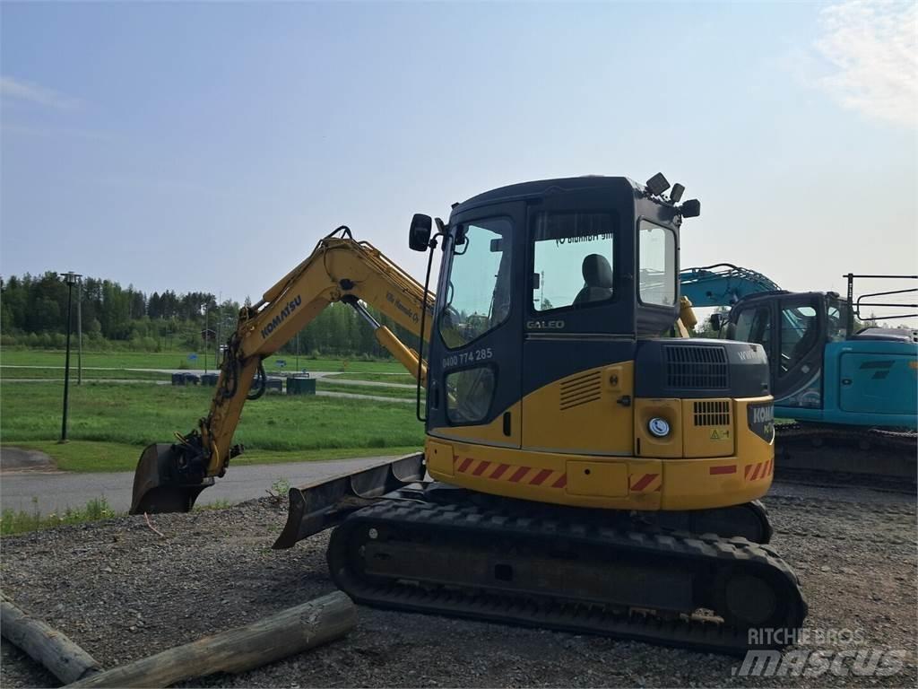 Komatsu Pc78 중형굴삭기 7톤-28톤