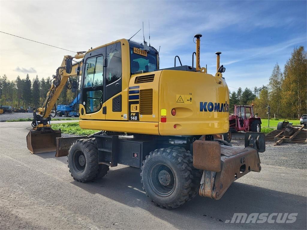 Komatsu PW 148-10  휠 굴삭기