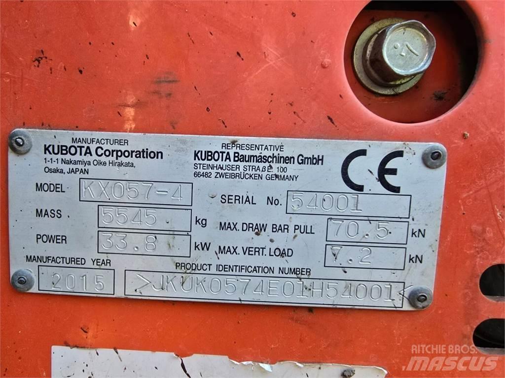 Kubota KX 057-4 대형 굴삭기 29톤 이상