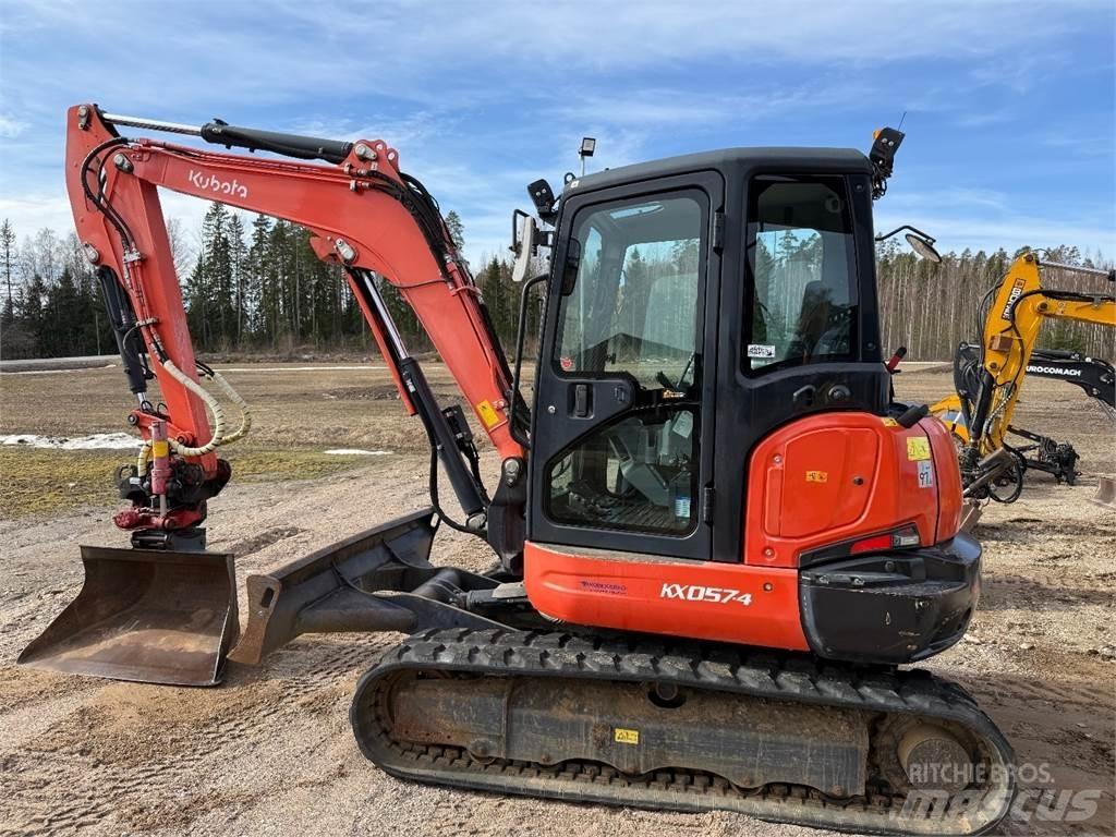 Kubota KX057-4 소형 굴삭기 7톤 미만