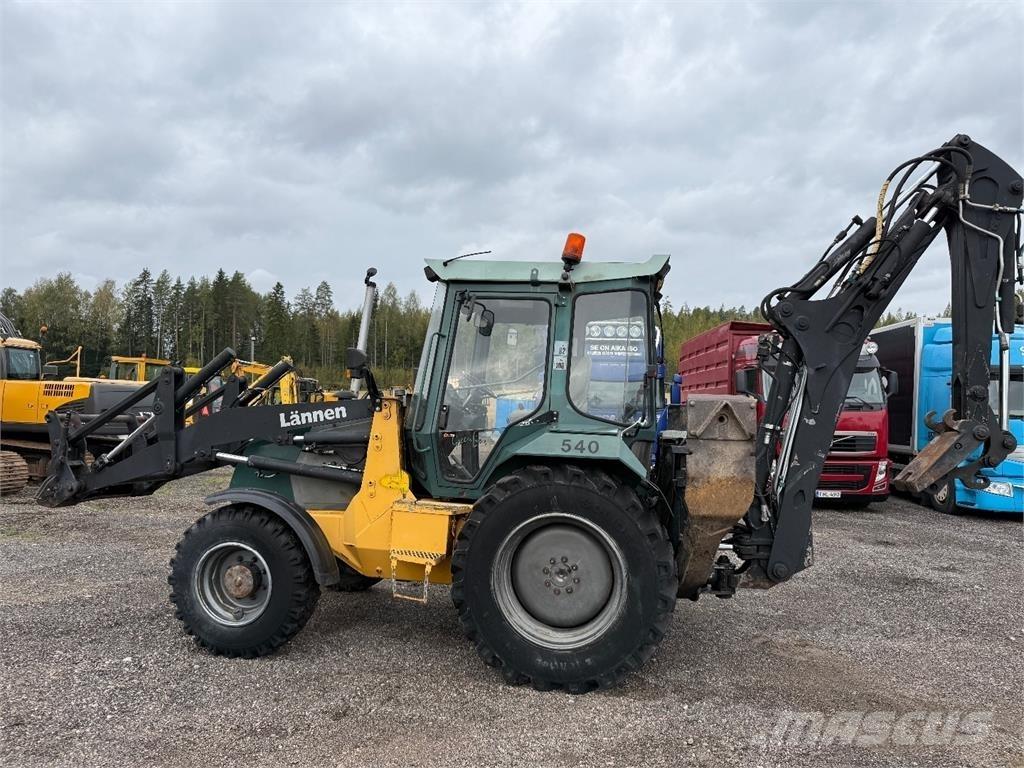 Lännen 540. 4x4 백호로더